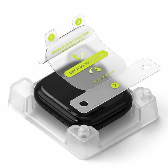 Ringke Dual Easy Pro Apple Watch 10 42 mm screenprotector 2 pack