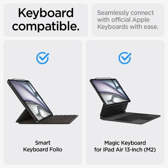 Geef je iPad Air 13 inch M3 (2025) een premium uitstraling en bescherming met de Spigen Enzo Aramid hoes. Gemaakt van hoogwaard