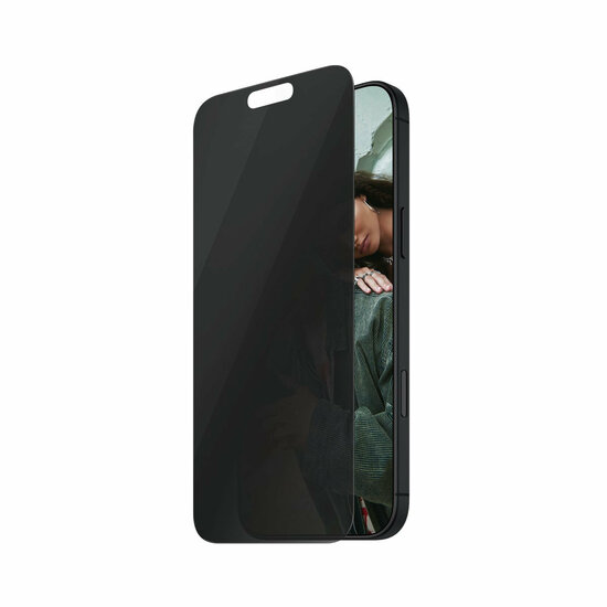 PanzerGlass SAFE iPhone 16 Pro Ultra Wide Fit Privacy glazen screenprotector