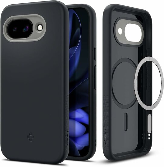 Spigen Nano Pop Pixel 9A hoesje zwart