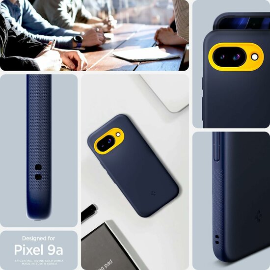 Spigen Nano Pop Pixel 9A hoesje blauw