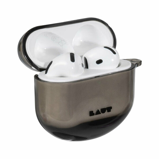 LAUT Aero Protect AirPods 4 hoesje zwart