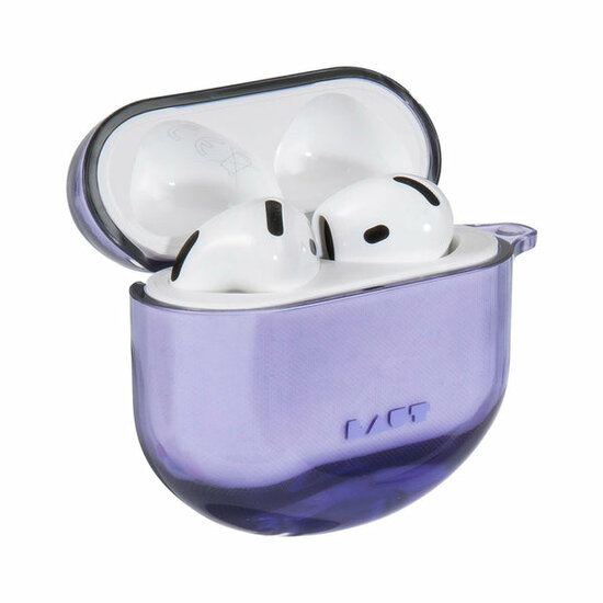 LAUT Aero Protect AirPods 4 hoesje paars