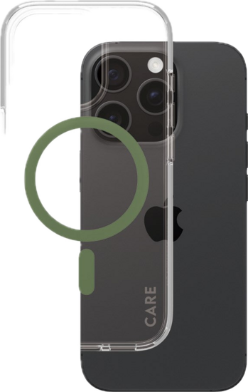 PanzerGlass CARE Urban Combat iPhone 16 Pro hoesje groen