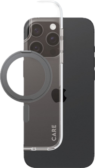 PanzerGlass CARE met kickstand iPhone 16 Pro Max hoesje zwart