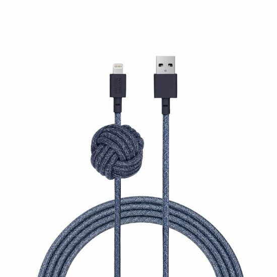 Native Union Night Lightning kabel Indidgo