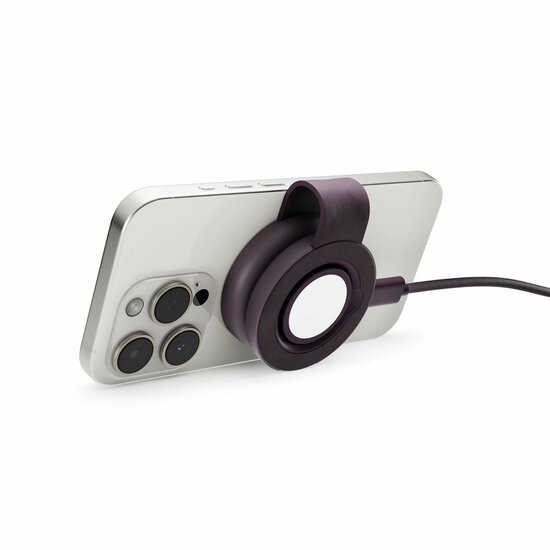 Twelve South ButterFly SE Qi2 2 in 1 reis MagSafe oplader paars