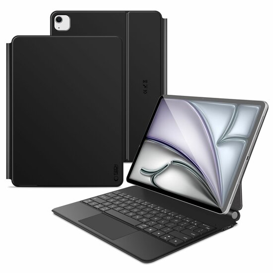 TechProtection Smartcase iPad Air 13 inch / iPad Pro 12,9 inch toetsenbordhoesje