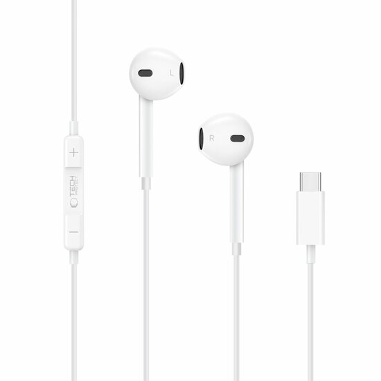 TechProtection UltraBoost USB-C oordopjes wit