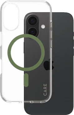 PanzerGlass CARE Urban Combat iPhone 16 hoesje groen