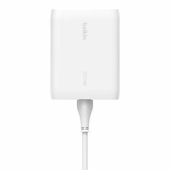 Belkin BoostCharge Pro 4 poort GaN USB-C oplader 200 watt