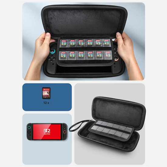 Supcase Carrying mini Nintendo&nbsp;Switch 2 hoesje