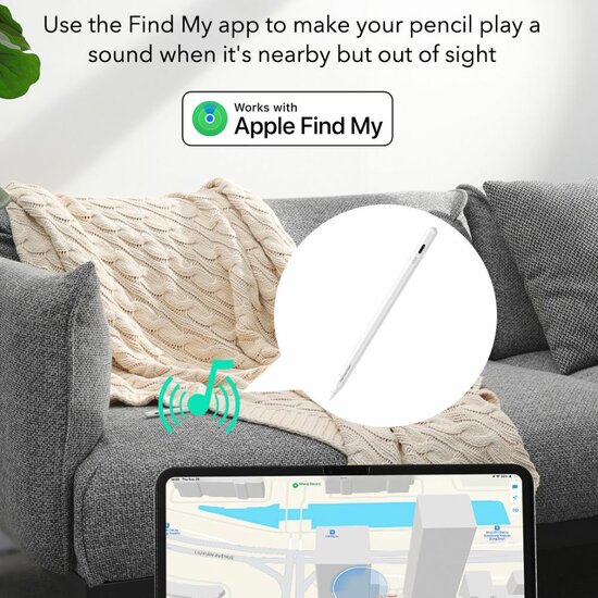 ESR Geo Digital Stylus Pen voor iPad wit