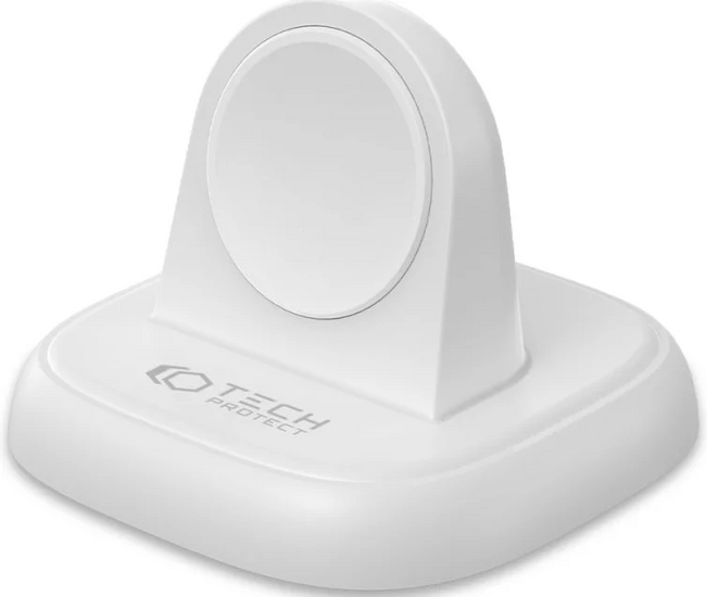 TechProtection Apple Watch stand draadloze oplader wit