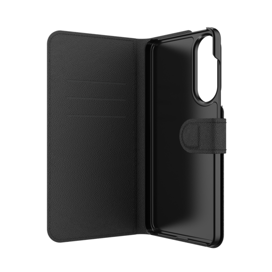 ZAGG Folio Galaxy Edge S25 hoesje zwart