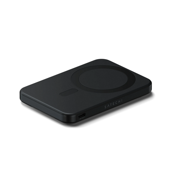Satechi On-the-Go MagSafe powerbank 5000 mAh met stand zwart