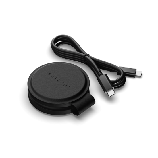 Satechi On-the-Go Qi2 MagSafe 2 in 1 oplader zwart