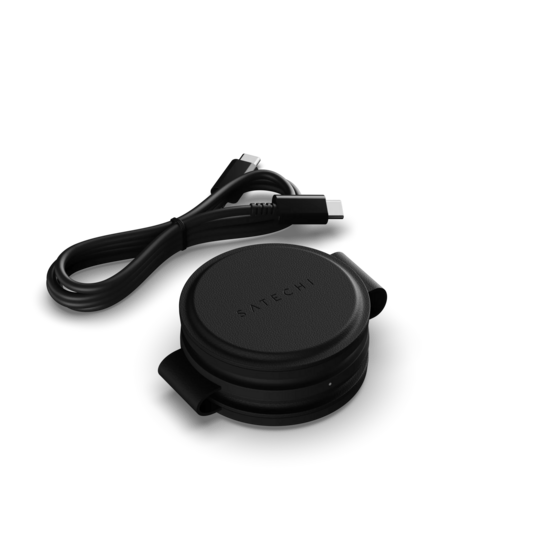 Satechi On-the-Go Qi2 MagSafe 3 in 1 oplader zwart
