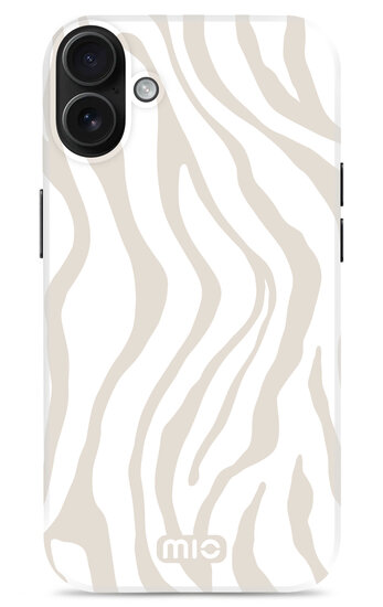 MIO MagSafe iPhone 16 hoesje Sandy Zebra