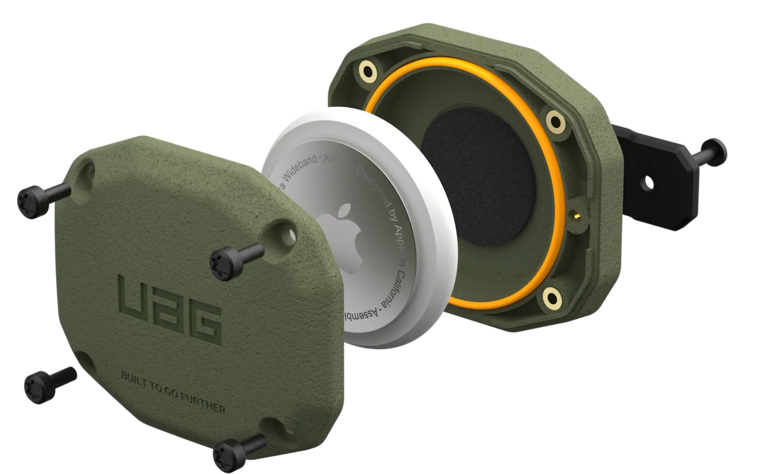 UAG Essential Armor AirTag hoesje groen