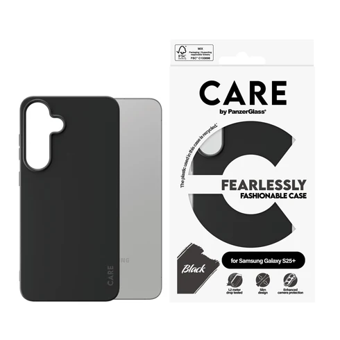 PanzerGlass CARE Galaxy S25+ Plus hoesje zwart