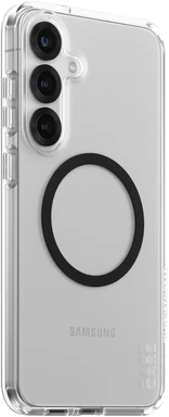 PanzerGlass CARE Urban Combat MagSafe Galaxy S25+ Plus hoesje doorzichtig zwart