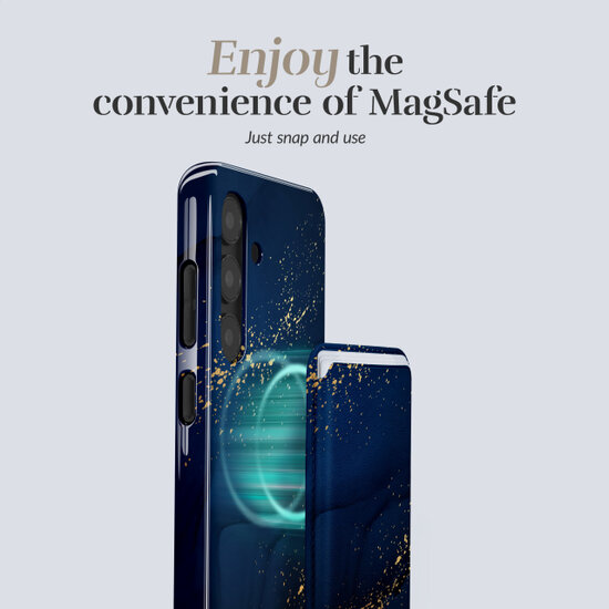 MIO Card Holder MagSafe Wallet Midnight Sparkle