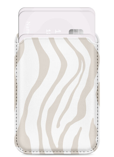 MIO Card Holder MagSafe Wallet Zebra