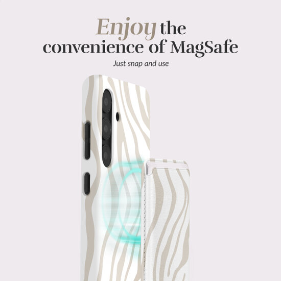 MIO Card Holder MagSafe Wallet Zebra