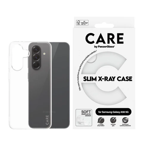 PanzerGlass CARE X-Ray flexibel Galaxy A56 hoesje doorzichtig
