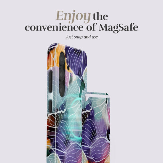 MIO Card Holder MagSafe Wallet Flowers