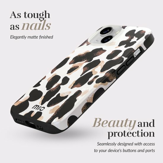 MIO MagSafe iPhone 16 Pro hoesje Leopard