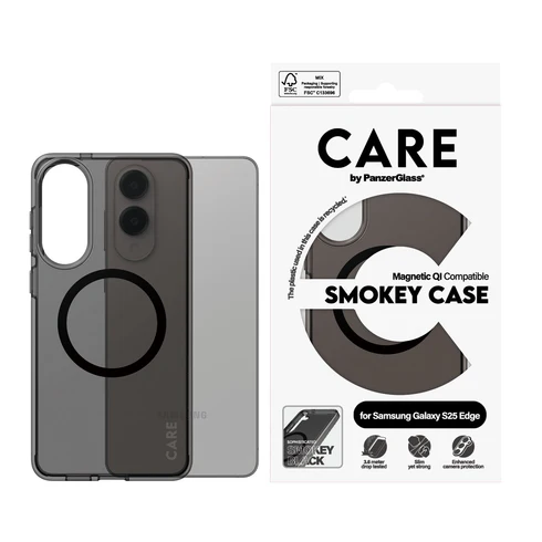 PanzerGlass CARE Urban Combat MagSafe Galaxy S25 Edge hoesje zwart