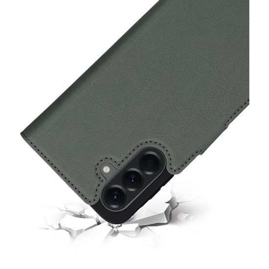 Mobiparts Classic Wallet Galaxy A56 hoesje groen