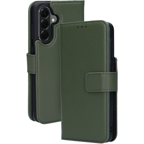 Mobiparts leren 2 in 1 Wallet Galaxy A56 hoesje groen