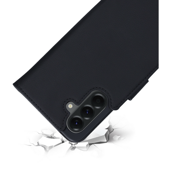 Mobiparts leren Wallet Galaxy A56 hoesje zwart