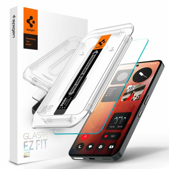 Spigen GlastR EZ Fit Nothing Phone 3A / 3A Pro glazen screenprotector 1 pack