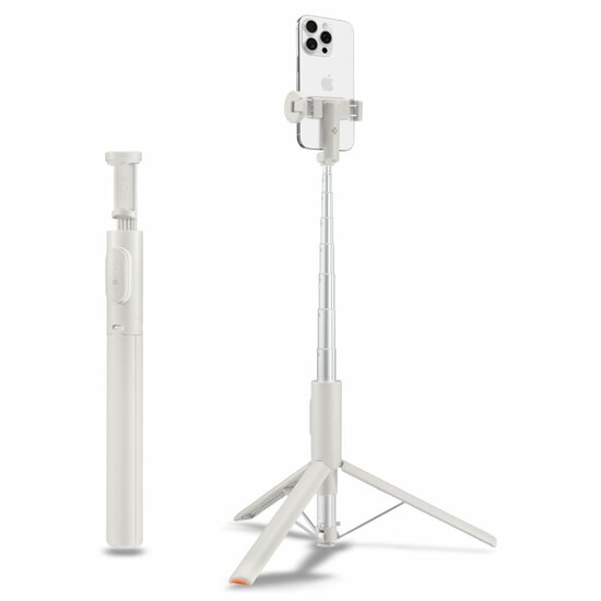 Spigen S541W draadloze Selfie stick / Tripod beige