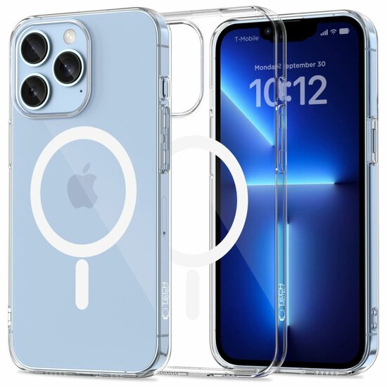 TechProtection Flex MagSafe iPhone 13 Pro hoesje transparant