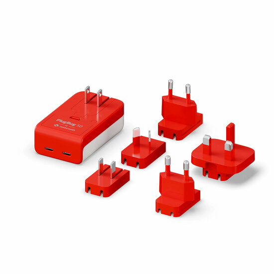 Twelve South PlugBug Travel USB-C oplader 50 watt met Find My