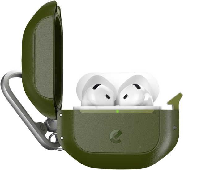 Keybudz Element AirPods Pro 4 hoesje groen