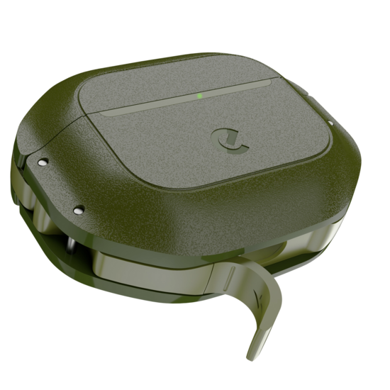 Keybudz Element AirPods Pro 4 hoesje groen