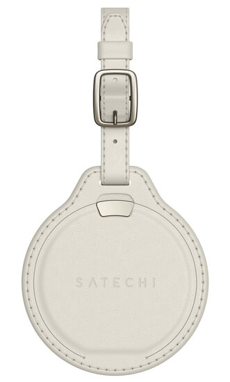 Satechi FindAll Luggage Tag bagagelabel met Find My tracker beige
