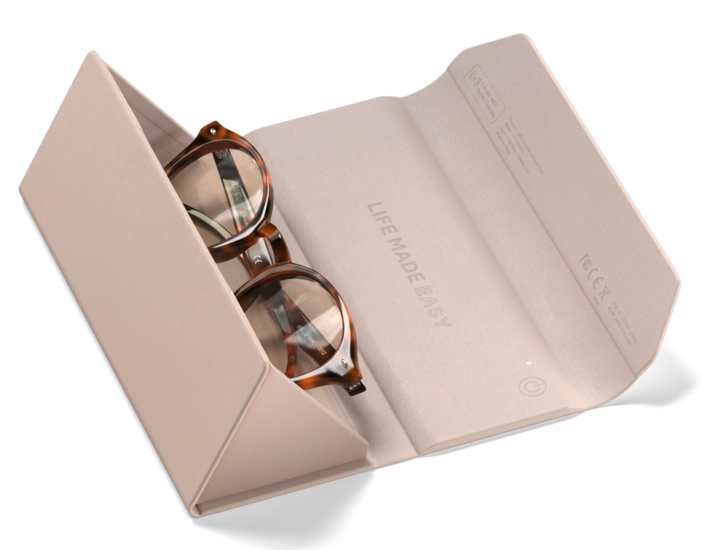 Satechi FindAll Glasses brillenkoker met Find My tracker roze
