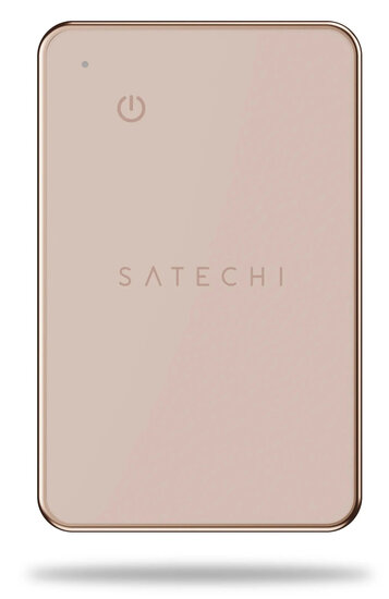 Satechi FindAll card met Find My tracker roze