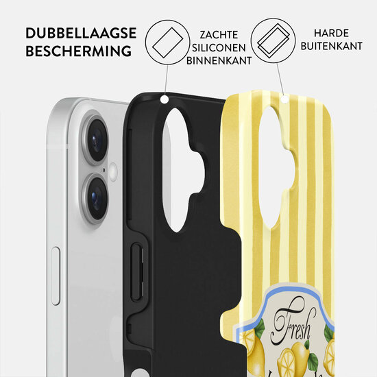 Burga Tough iPhone 16 hoesje Frizzante
