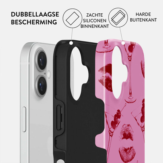 Burga Tough iPhone 16 hoesje Call Me