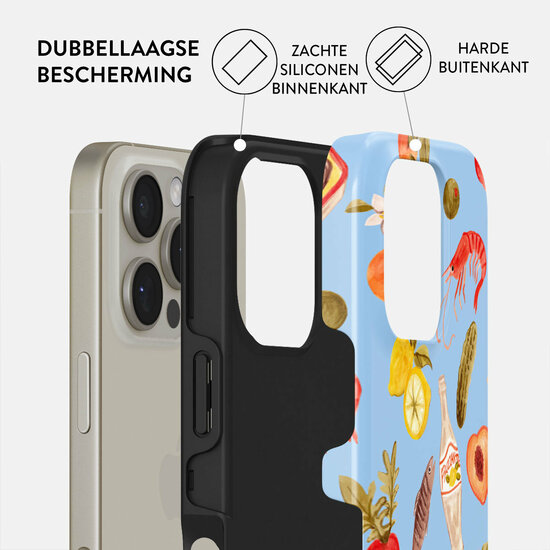 Burga Tough iPhone 16 Pro hoesje Al Fresco