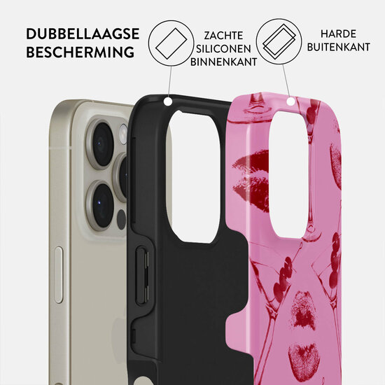 Burga Tough iPhone 16 Pro hoesje Call Me