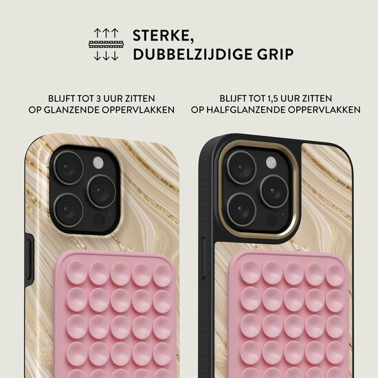 Burga StickPad zuignap houder roze